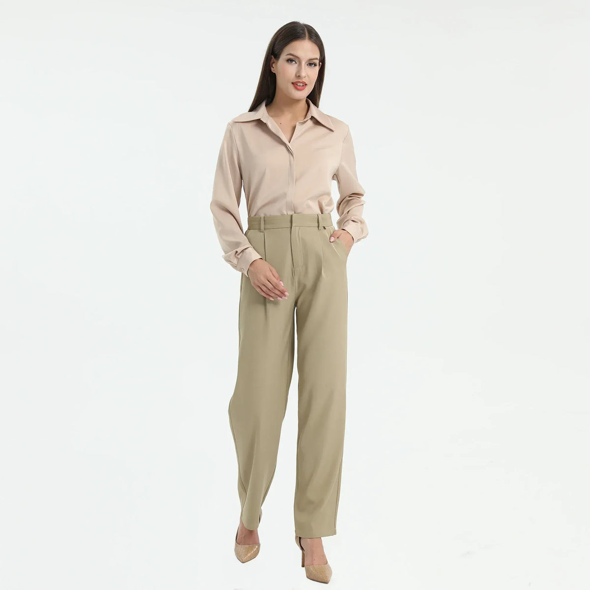 Plain Pants for Women Image