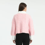 Color-Blocked Sweater for Women Image