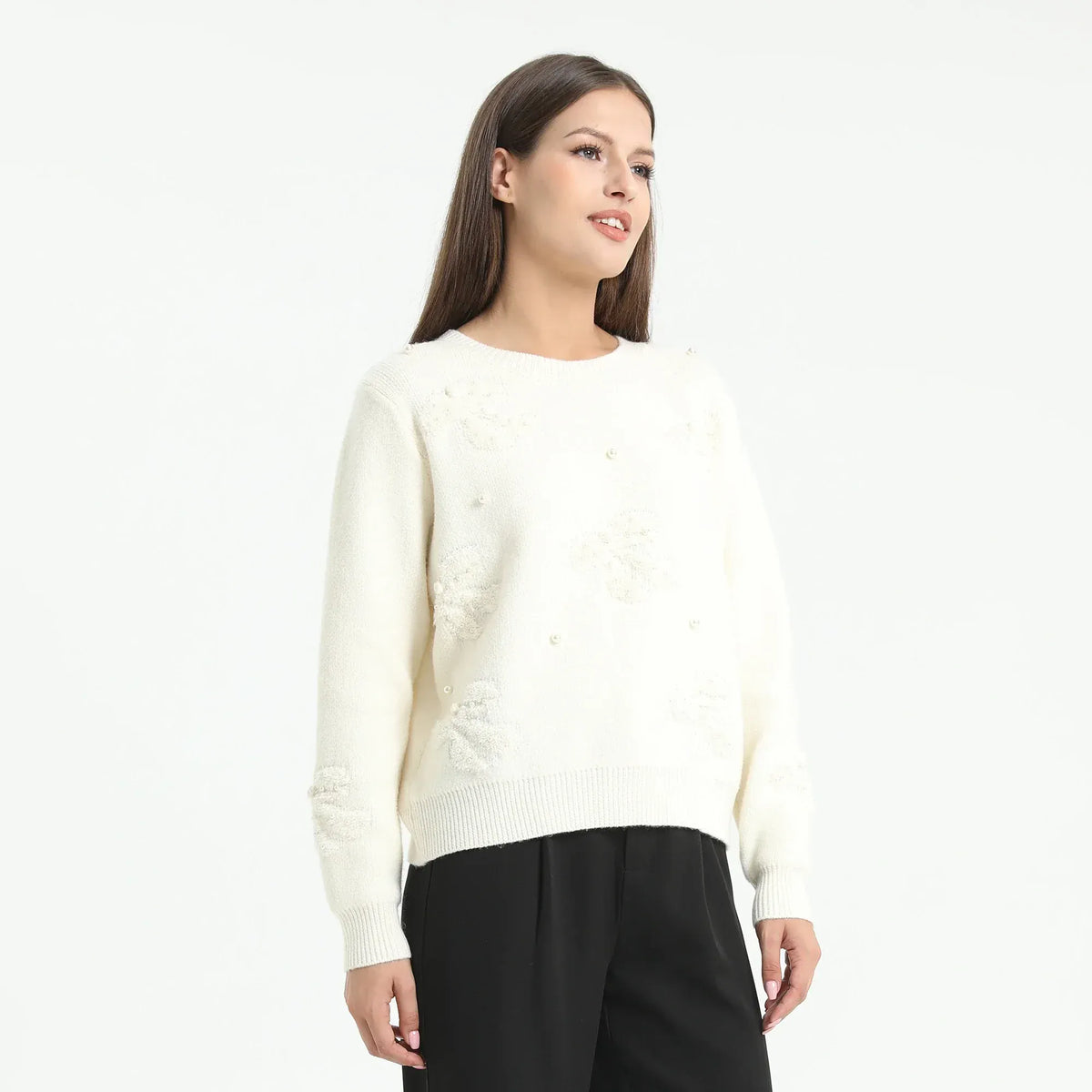 Beaded Sweater for Women Image