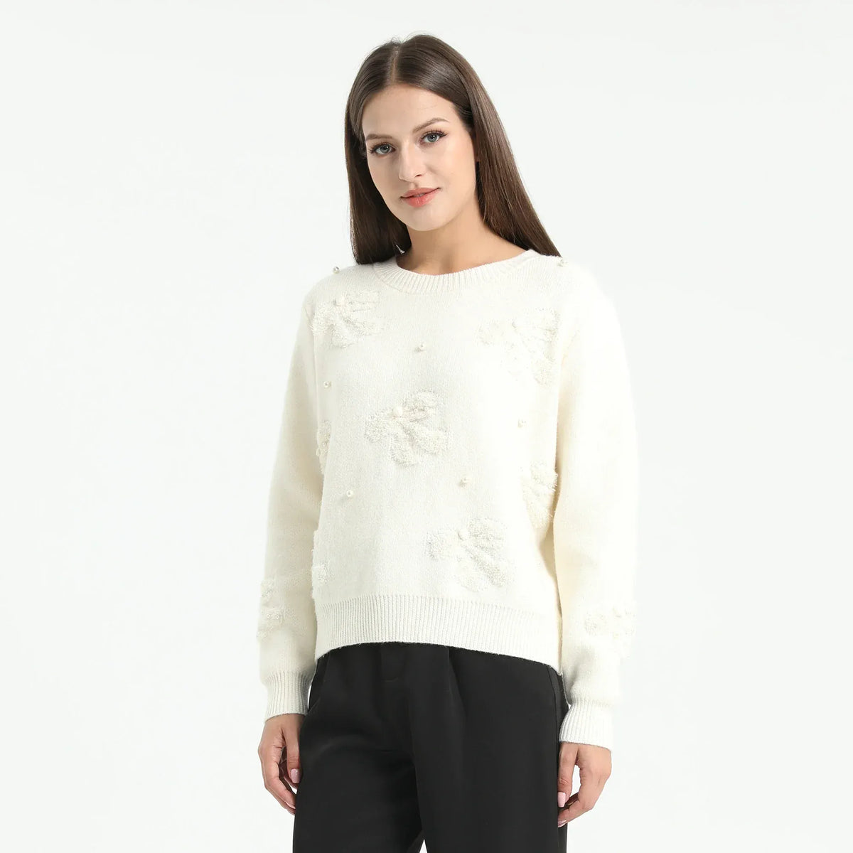 Beaded Sweater for Women Image