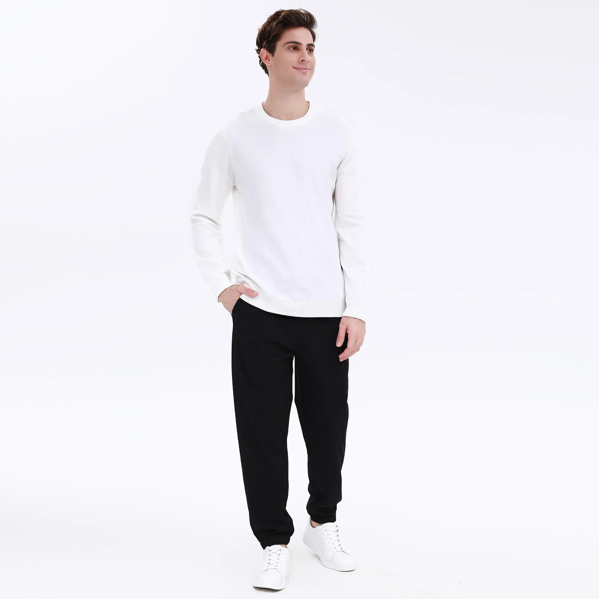 Plain Sweater for Men Image