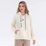 Beige Embroidery Pullover for Women Image