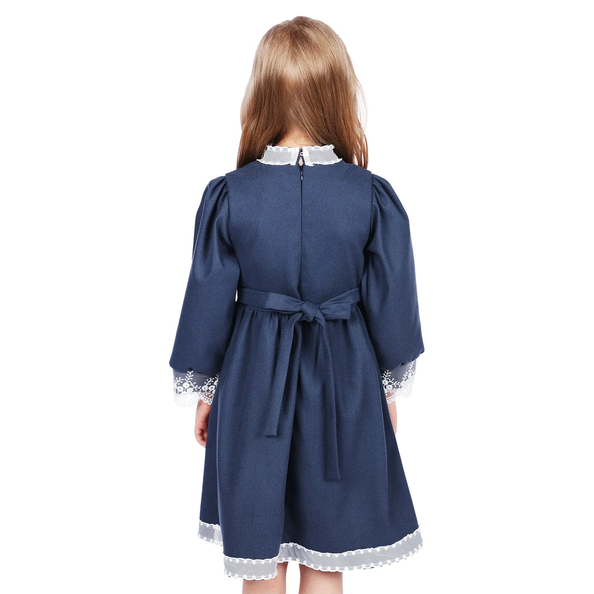 Laced Formal Dress for Girls Image