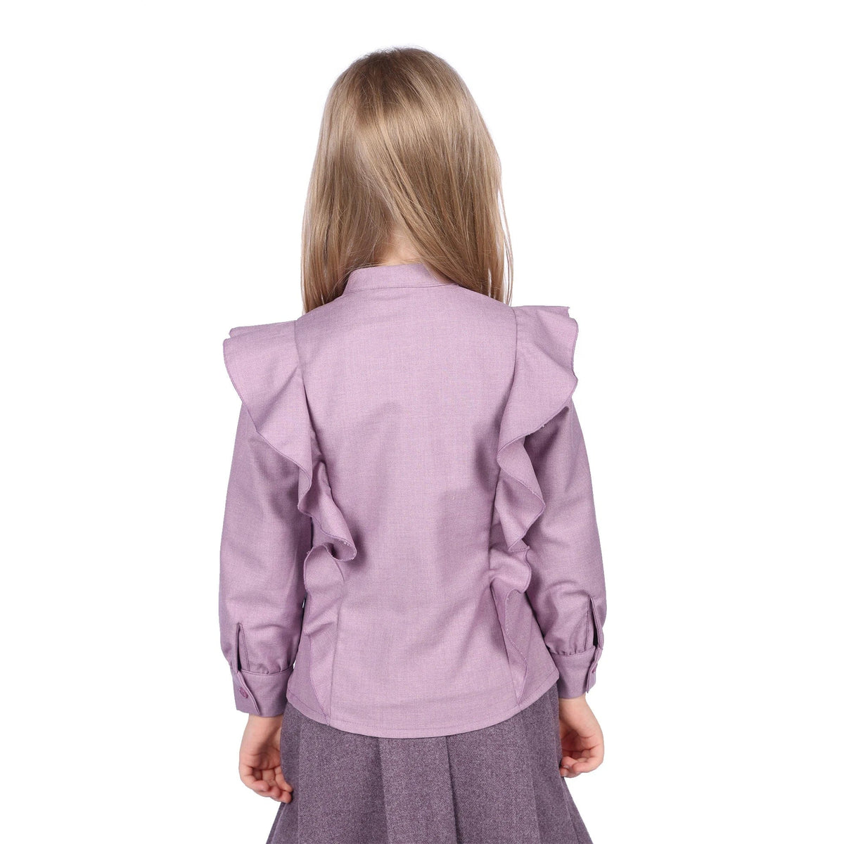 Quilting Formal Shirt for Girls Image