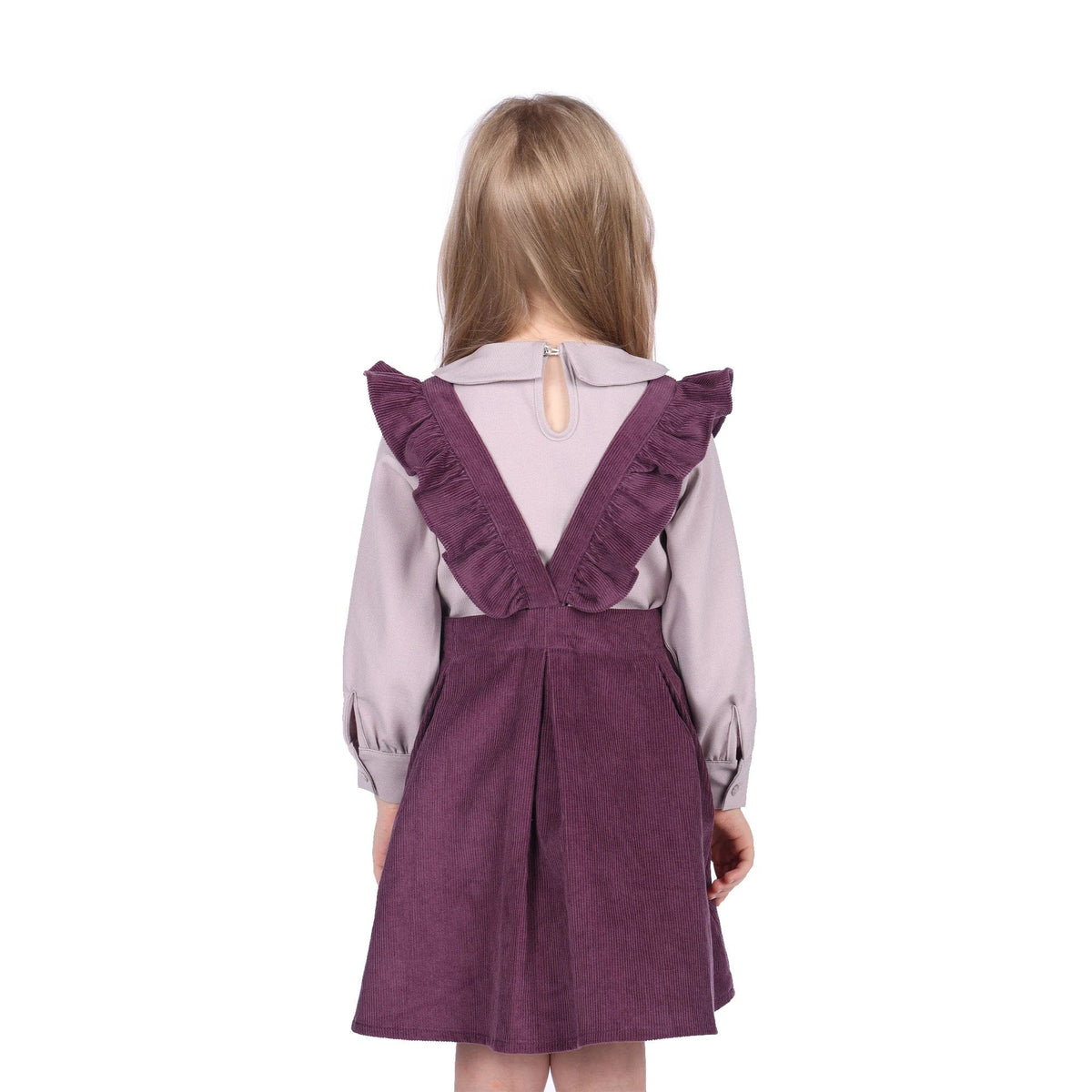 Plain Formal Dress for Girls Image