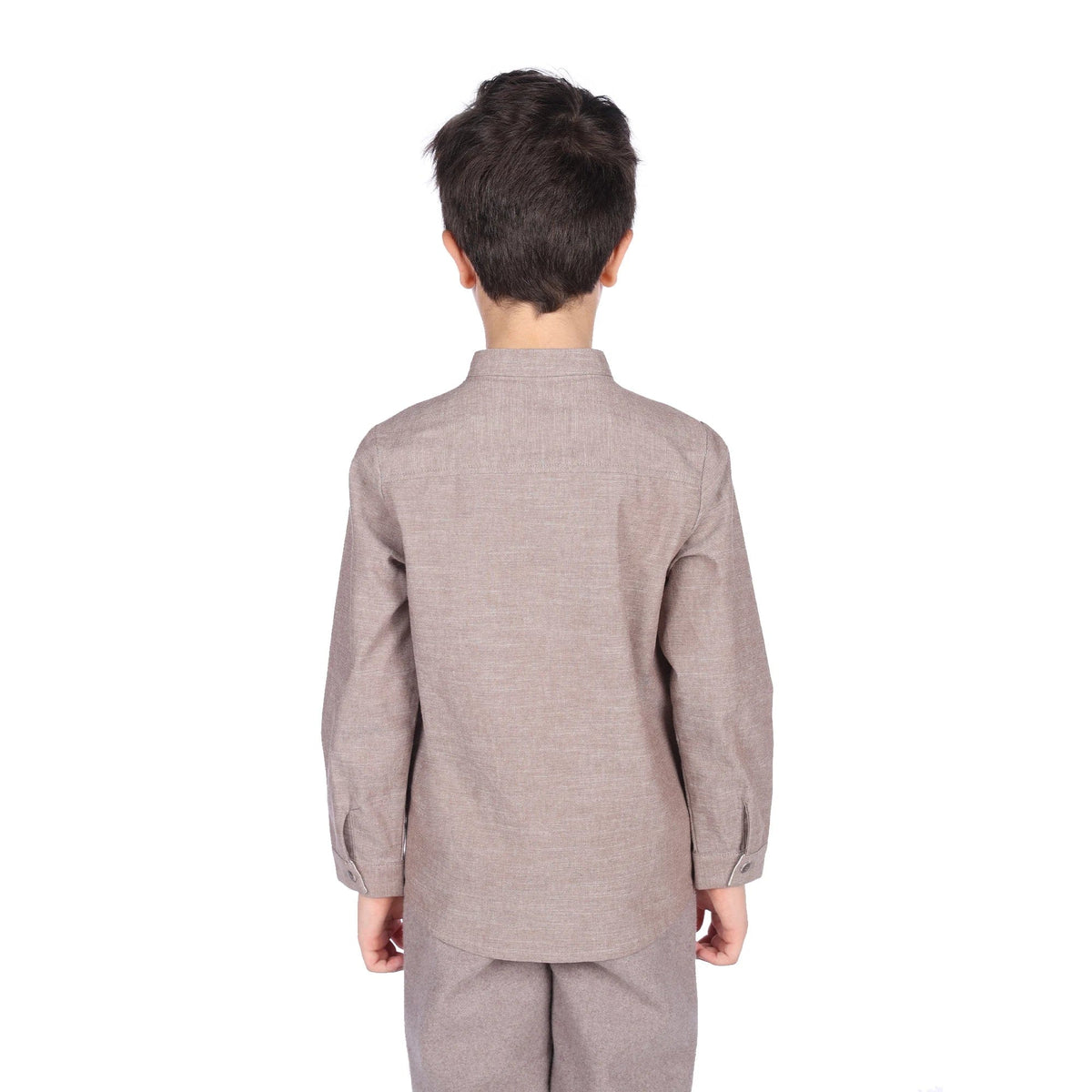 Solid Formal Shirt for Boys Image