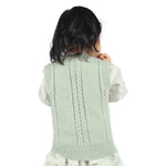 Jacquard Formal Waistcoat for Baby Girl Image