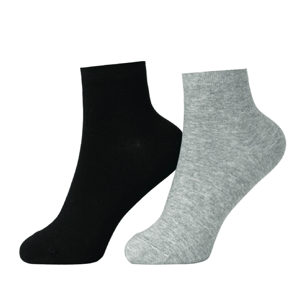 Free Black Plain,Solid Socks-2Pc for Men Image