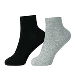 Free Black Plain,Solid Socks-2Pc for Men Image