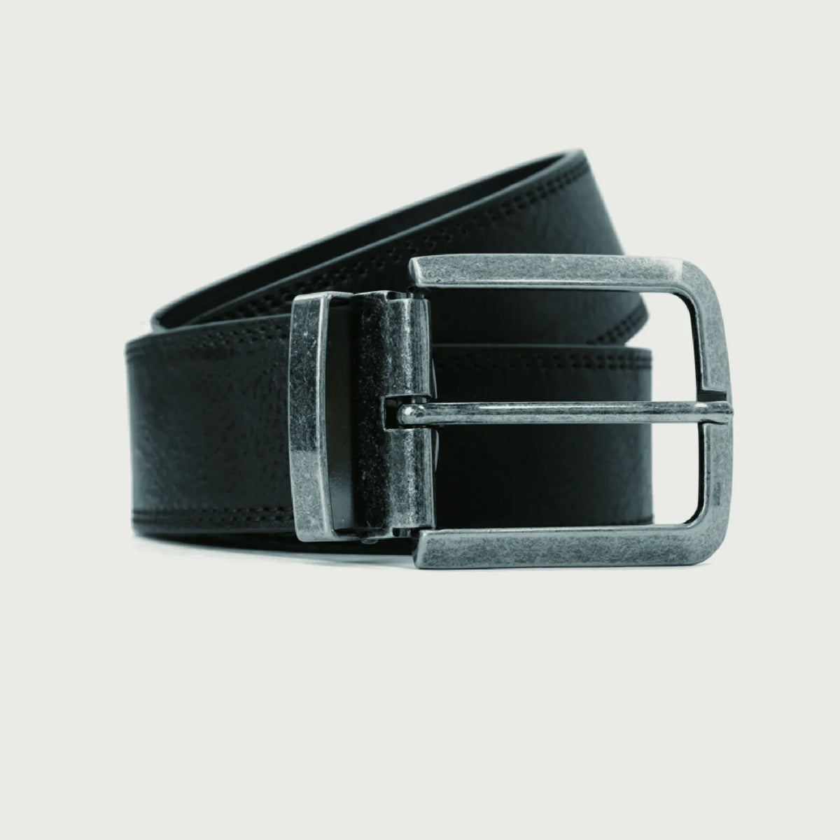 Free Black Plain Belt for Men Image