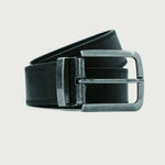 Free Black Plain Belt for Men Image