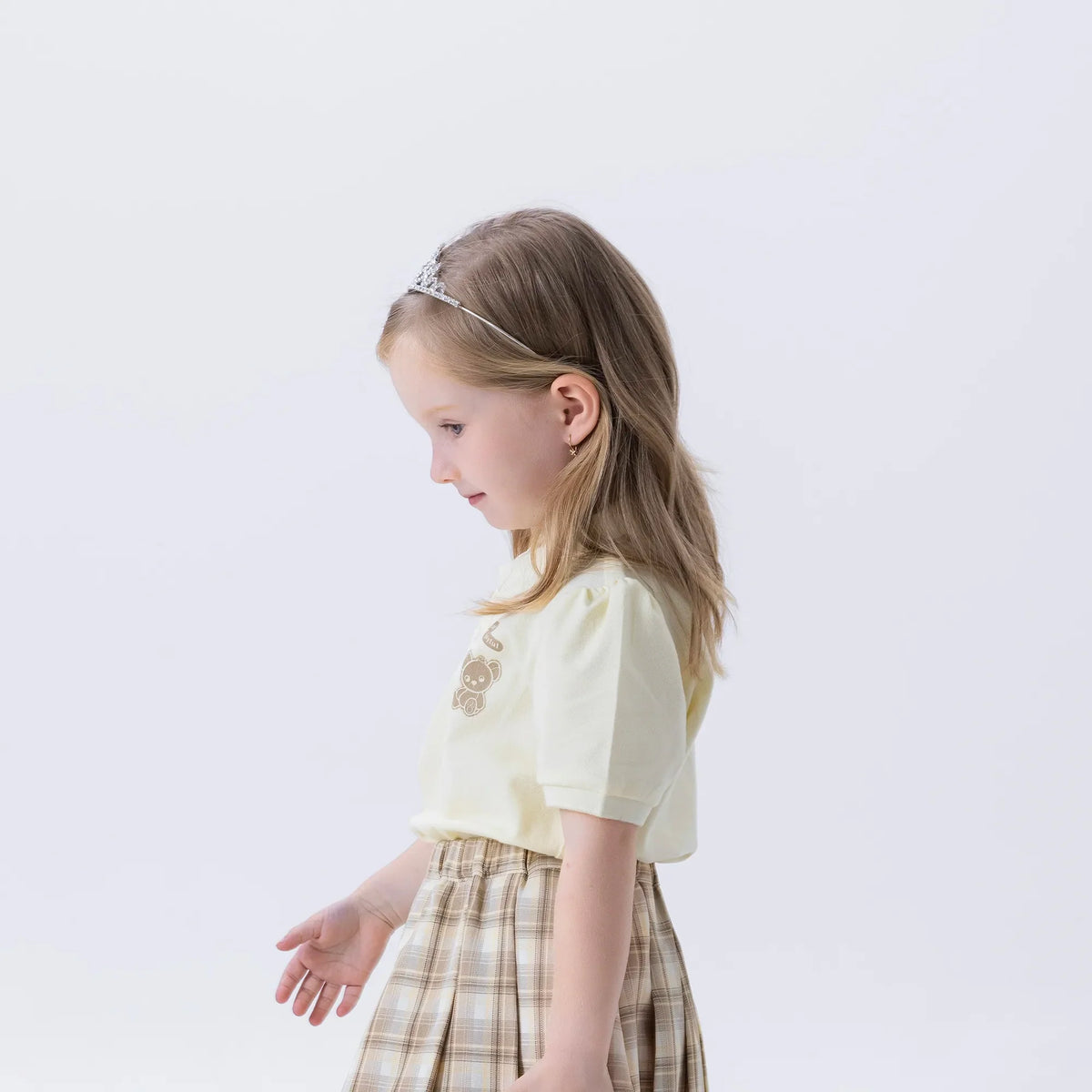 Printed Fashion Polo Shirt For Girls Image