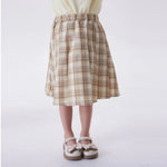 Yellow Breaks Fashion Skirt For Girls Image