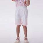 Pink Baggy Fashion Shorts For Girls Image
