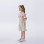 Plain Fashion Overalls For Girls Image