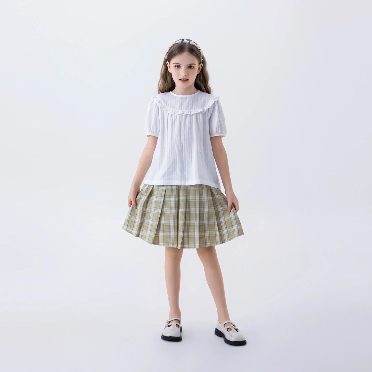 Breaks Fashion Skirt For Girls Image