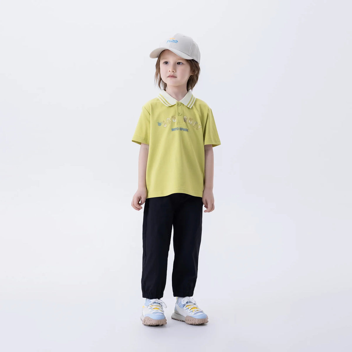 Printed Fashion Polo Shirt For Boys Image