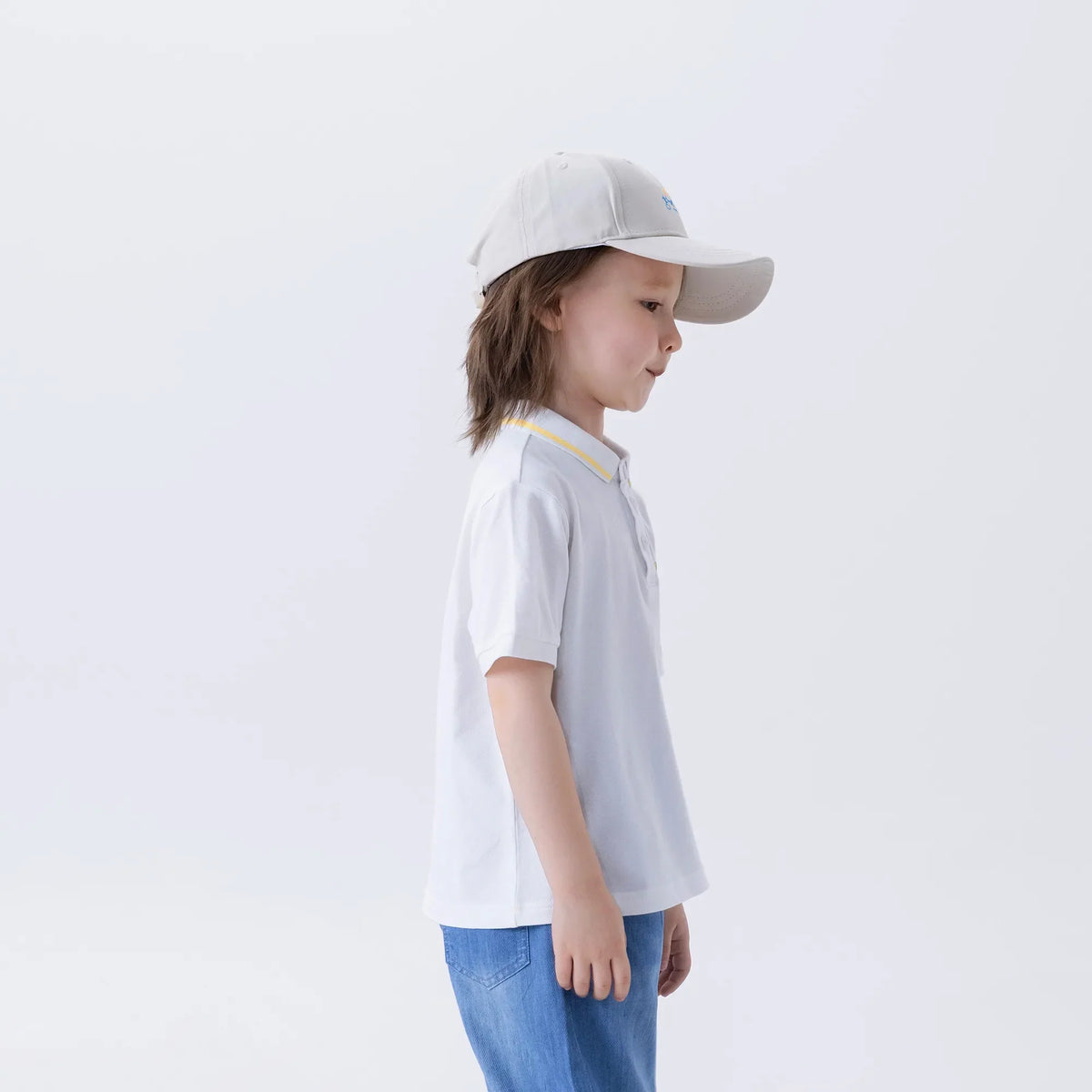 Printed Fashion Polo Shirt For Boys Image