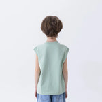 Printed Fashion Sleeveless T-Shirt For Boys Image