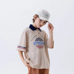 Printed Fashion Polo Shirt For Boys Image