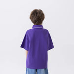 Printed Fashion Polo Shirt For Boys Image