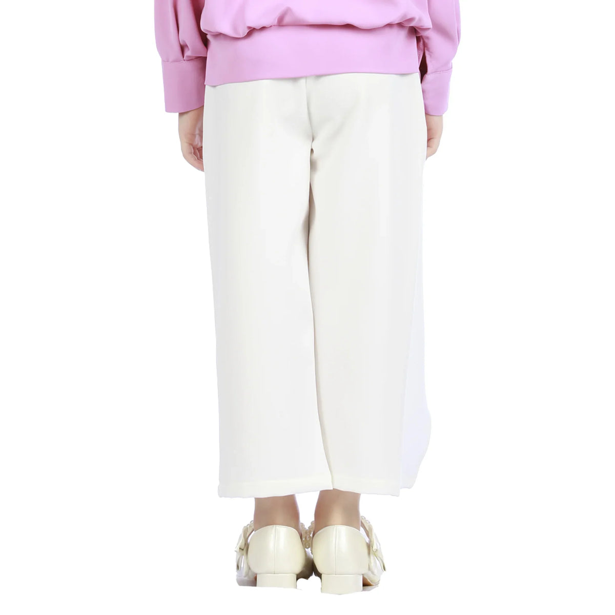 Wide-Leg Classic Pants For Girls Image