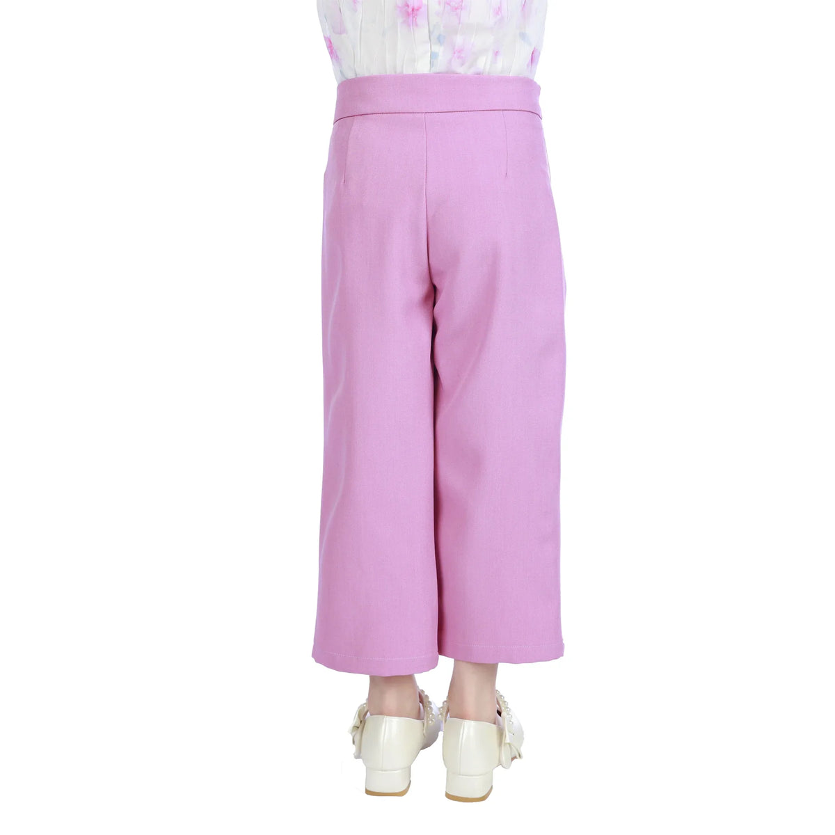 Wide-Leg Classic Pants For Girls Image