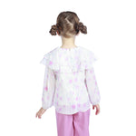 Floral Classic Blouse For Girls Image