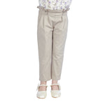 Gray Green Skinny Classic Pants For Girls Image