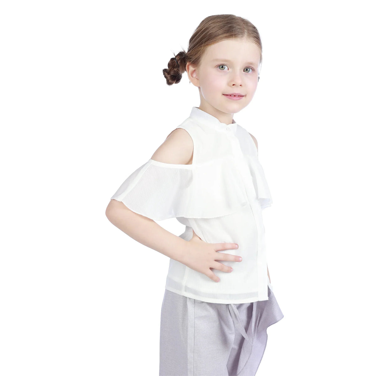 Plain Classic Shirt For Girls Image