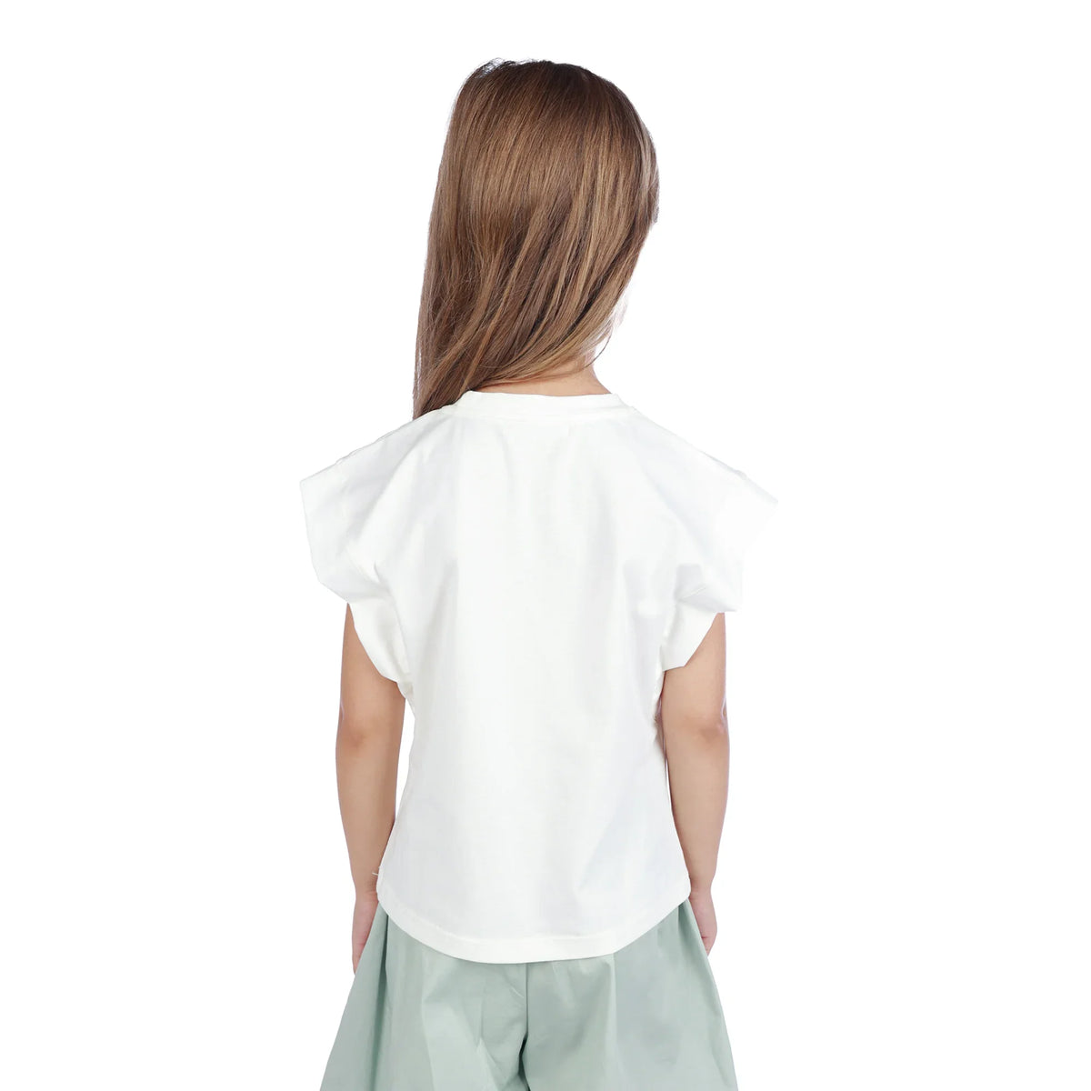 Floral Classic T.Shirt For Girls Image