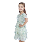 Floral Classic Dress For Girls Image