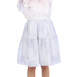 Blue Purple Skater Classic Skirt For Girls Image
