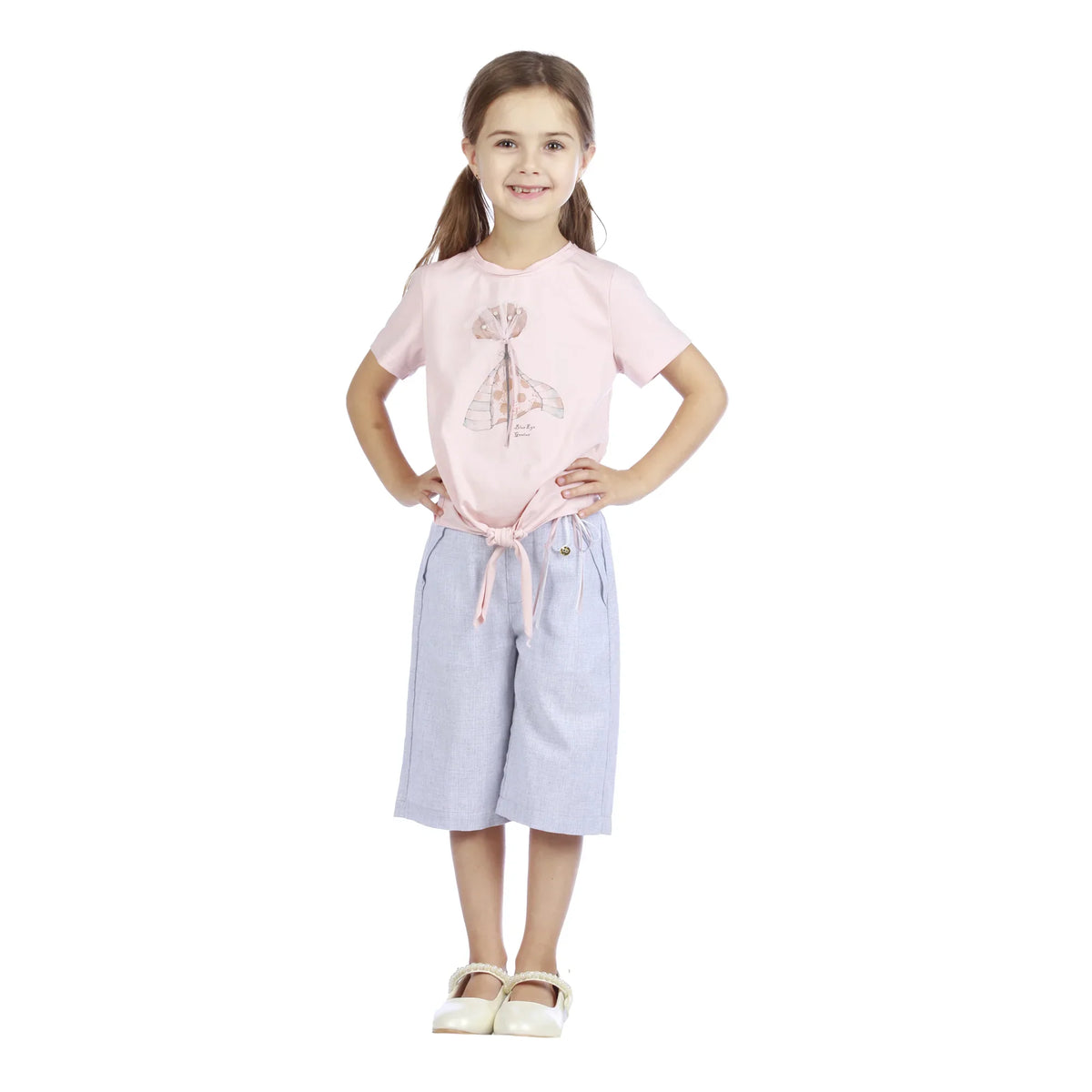 Floral Classic T.Shirt For Girls Image