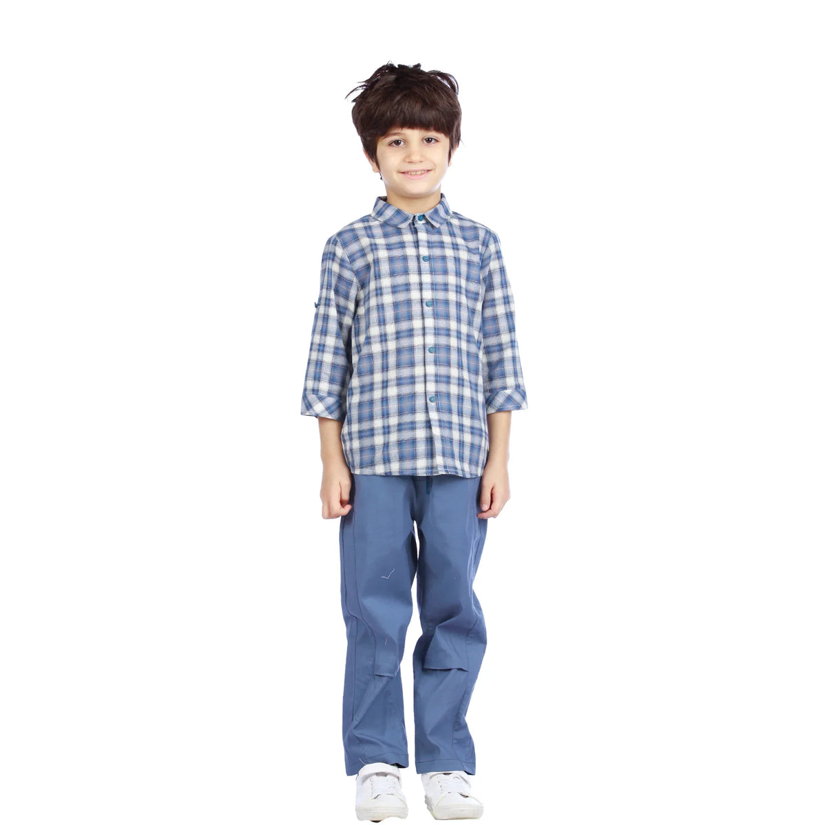 Checked Classic Shirt For Boys Image