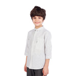 Striped Classic Shirt For Boys Image