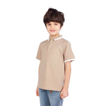 Color-Blocked Classic Polo Shirt For Boys Image