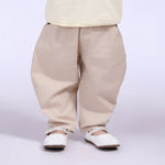 Khaki Harem Street Look Pants For Baby Girl Image