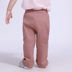 Bell-Bottom Street Look Pants For Baby Girl Image