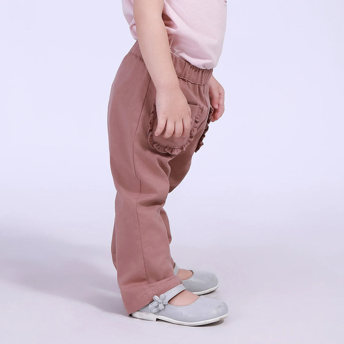Bell-Bottom Street Look Pants For Baby Girl Image