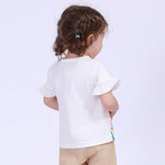 Printed Street Look T.Shirt For Baby Girl Image