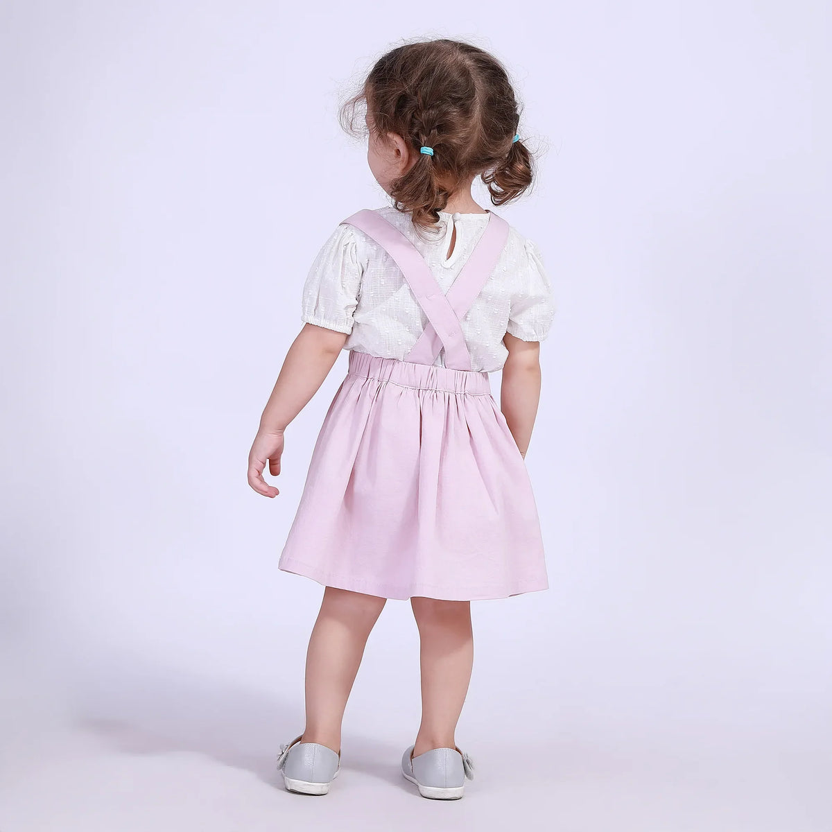 Floral Street Look Dress For Baby Girl Image