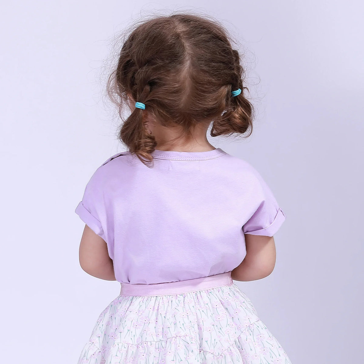 Printed Street Look T.Shirt For Baby Girl Image