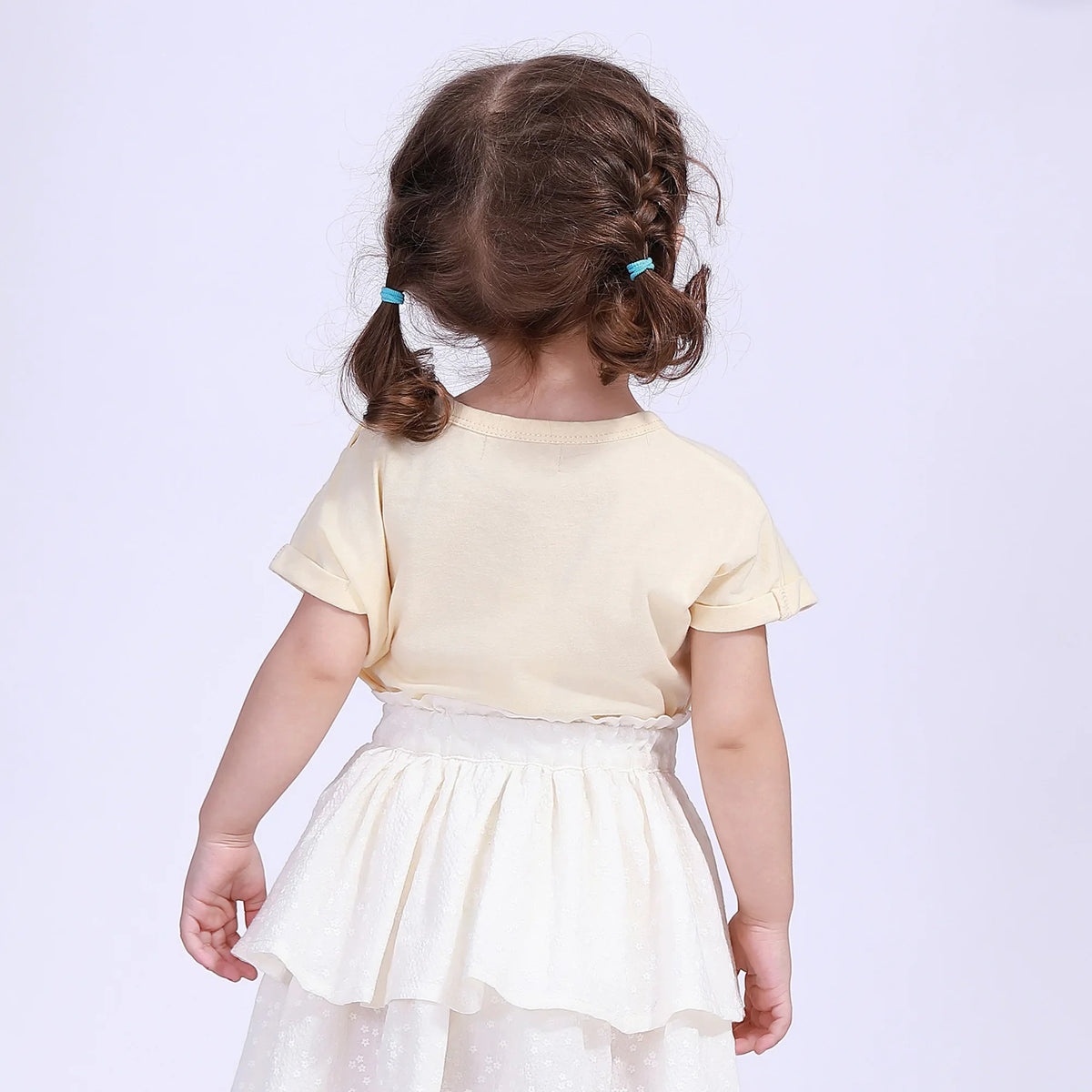 Printed Street Look T.Shirt For Baby Girl Image