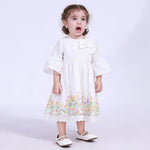 Floral Street Look Dress For Baby Girl Image