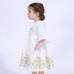 Floral Street Look Dress For Baby Girl Image