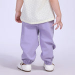 Ankle-Tied Street Look Pants For Baby Girl Image