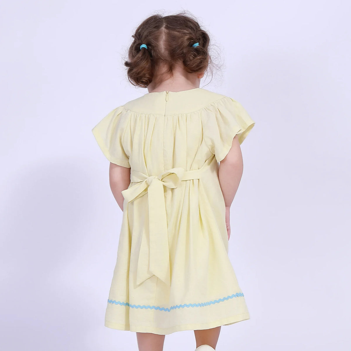 Floral Street Look Dress For Baby Girl Image