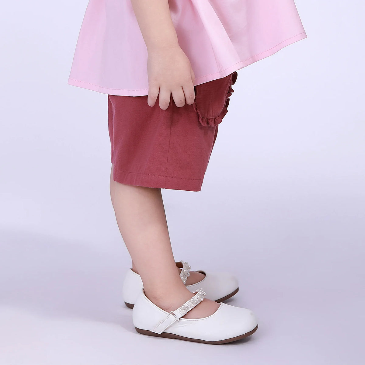 Ordinary Street Look Shorts For Baby Girl Image