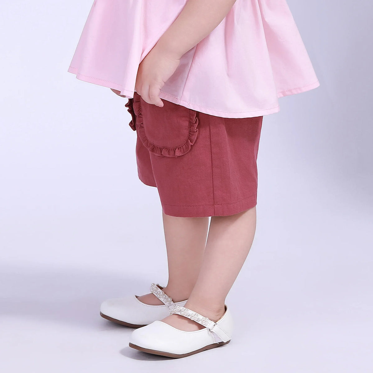 Ordinary Street Look Shorts For Baby Girl Image